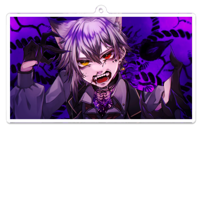 アクリルキーホルダー - 100 x 100 (mm)