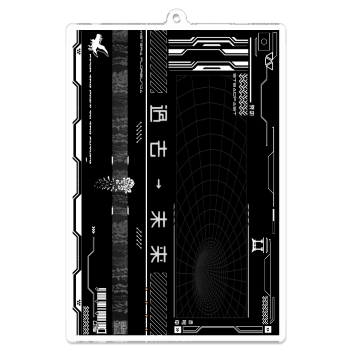 アクリルキーホルダー - 100 x 100 (mm)