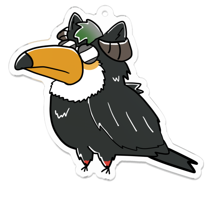 アクリルキーホルダー - 70 x 70 (mm)