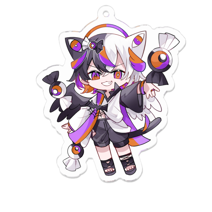 アクリルキーホルダー - 70 x 70 (mm)