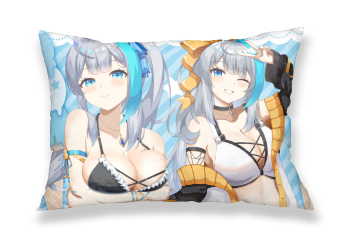 枕カバー - 43x63cm - 片面