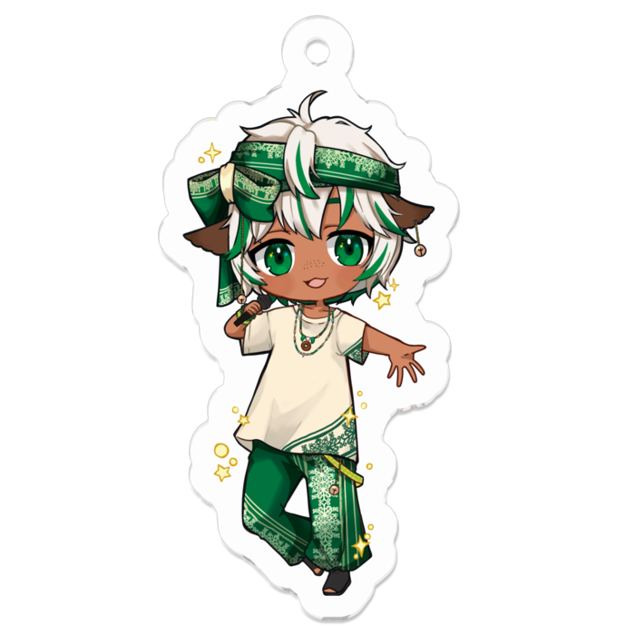 アクリルキーホルダー - 50 x 50 (mm)