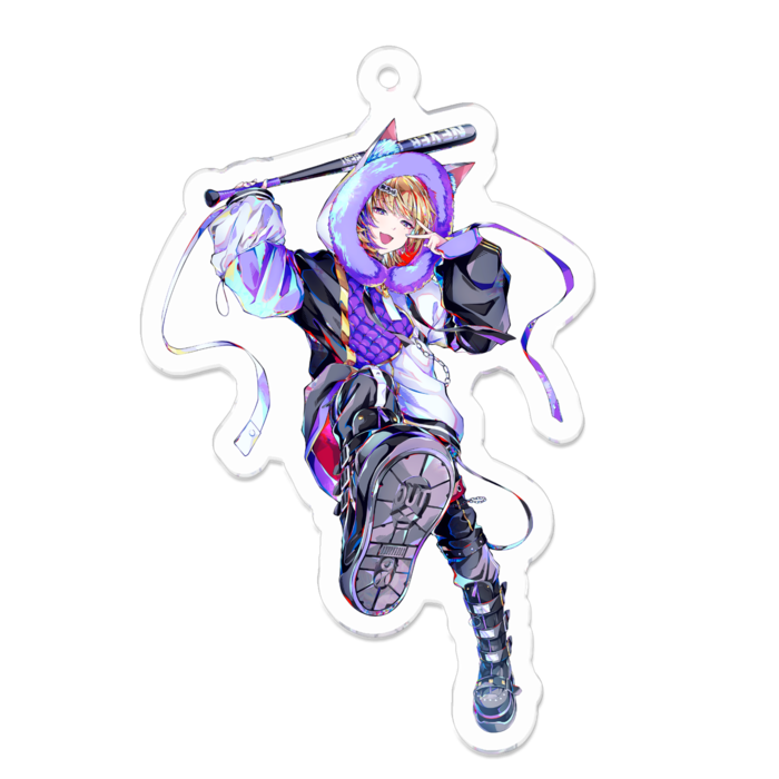 アクリルキーホルダー - 70 x 70 (mm)