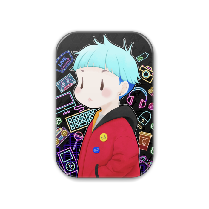 缶バッジ - 角丸 51x76mm