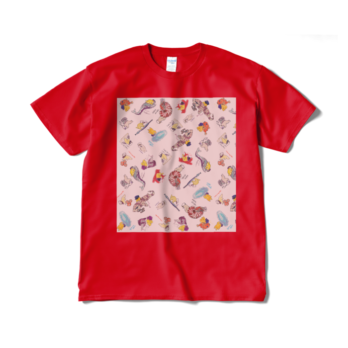Tシャツ(短納期) - XL - レッド