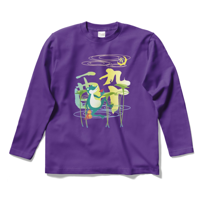 ロングスリーブTシャツ - S - パープル