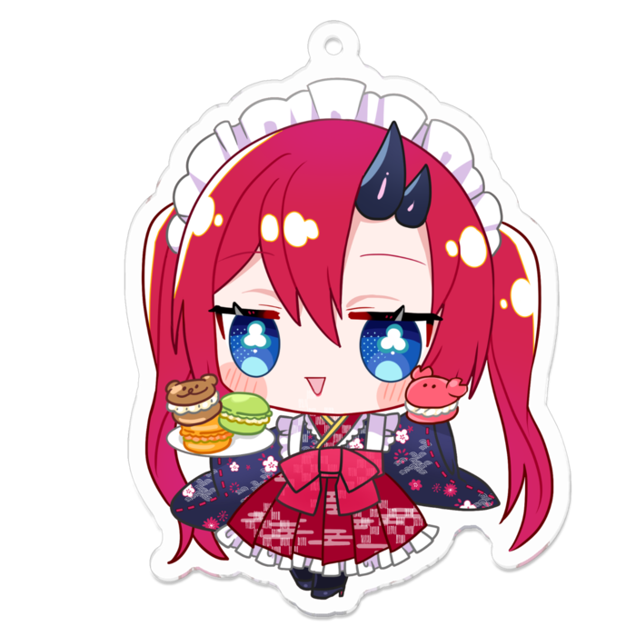 アクリルキーホルダー - 70 x 70 (mm)