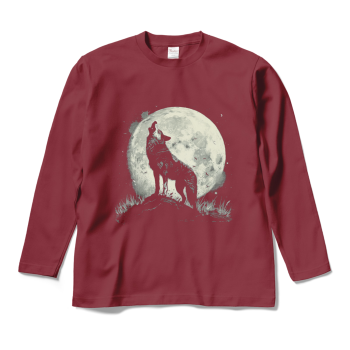 ロングスリーブTシャツ - M - バーガンディ