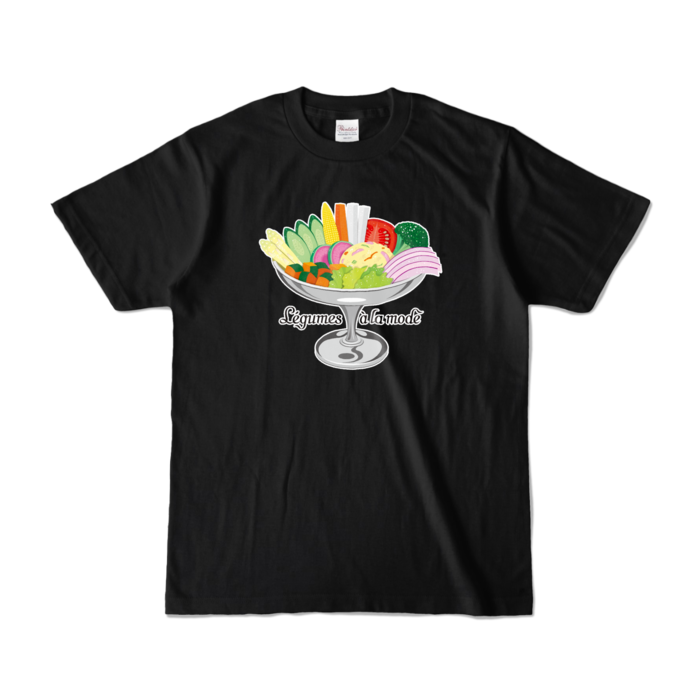 カラーTシャツ - S - ブラック (濃色)