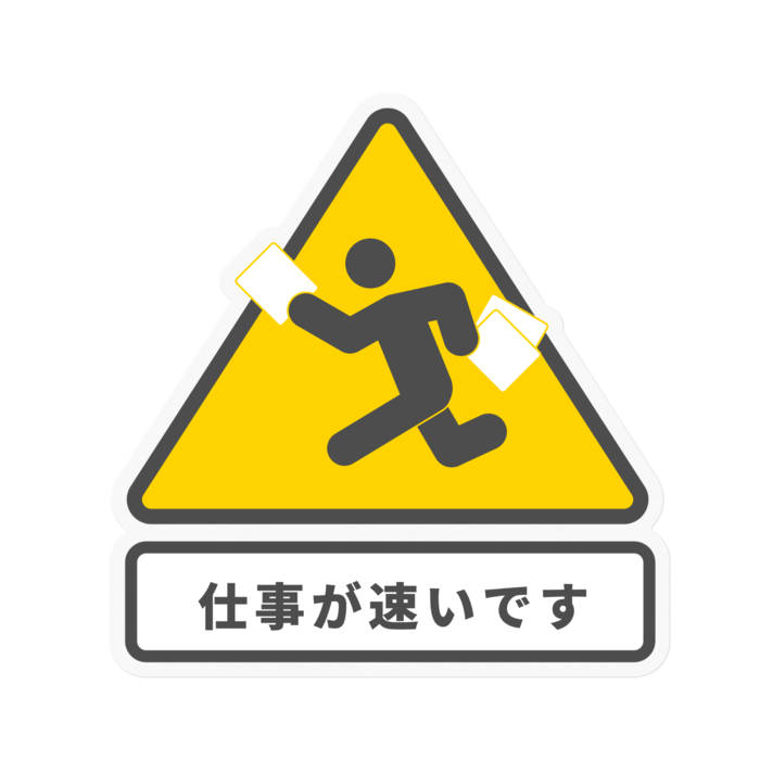 ステッカー - 100 x 100 (mm)(クリア)