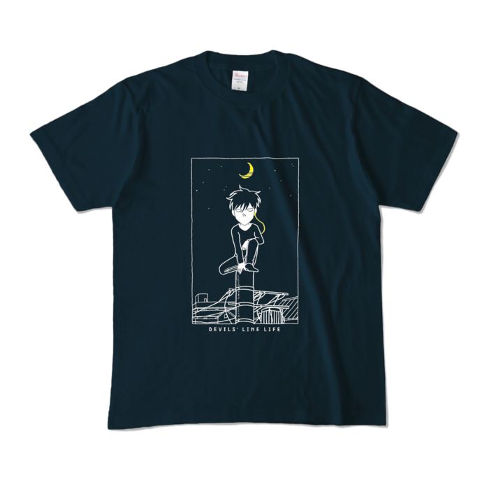 カラーTシャツ - M - ネイビー (濃色)