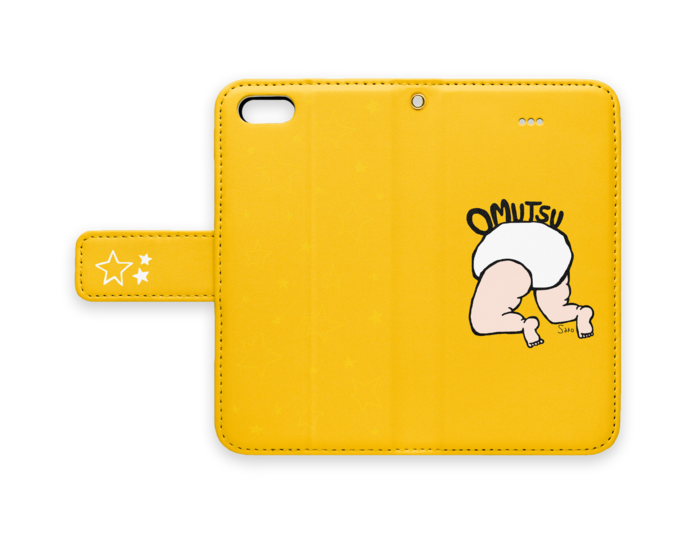 手帳型iPhoneケース - iPhone 5 / 5s / SE - ストラップ穴 あり