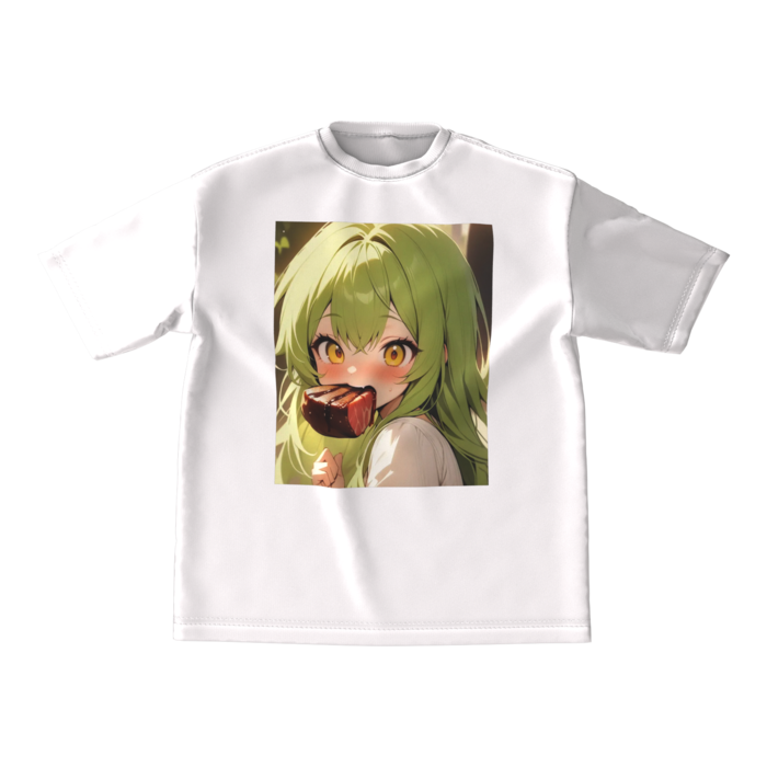 ビッグシルエットTシャツ - M - 両面