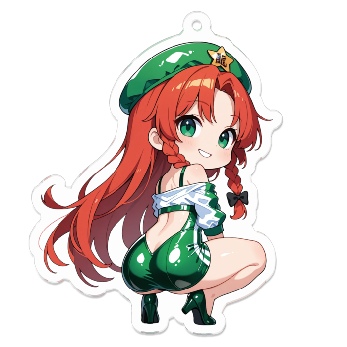 アクリルキーホルダー - 70 x 70 (mm)(キャラのみ)