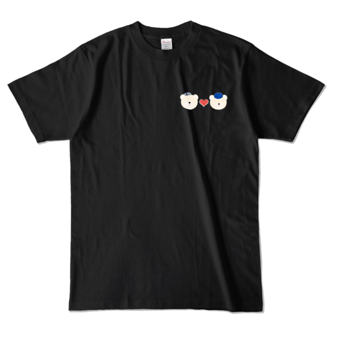 カラーTシャツ - L - ブラック (濃色)