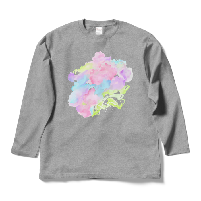 ロングスリーブTシャツ - L - 杢グレー