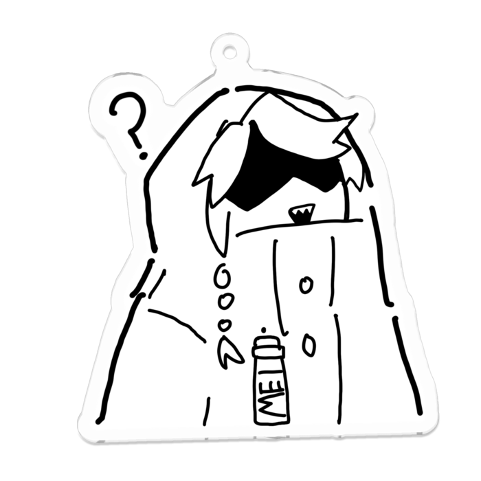 アクリルキーホルダー - 70 x 70 (mm)