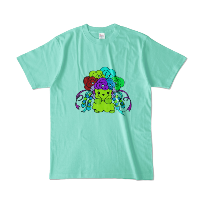 カラーTシャツ - L - アイスグリーン (淡色)