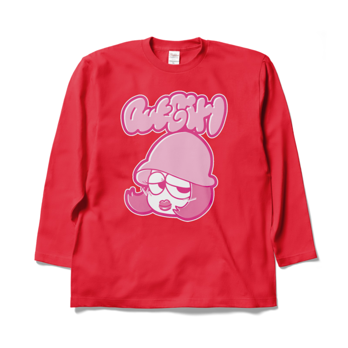 ロングスリーブTシャツ - XL - レッド