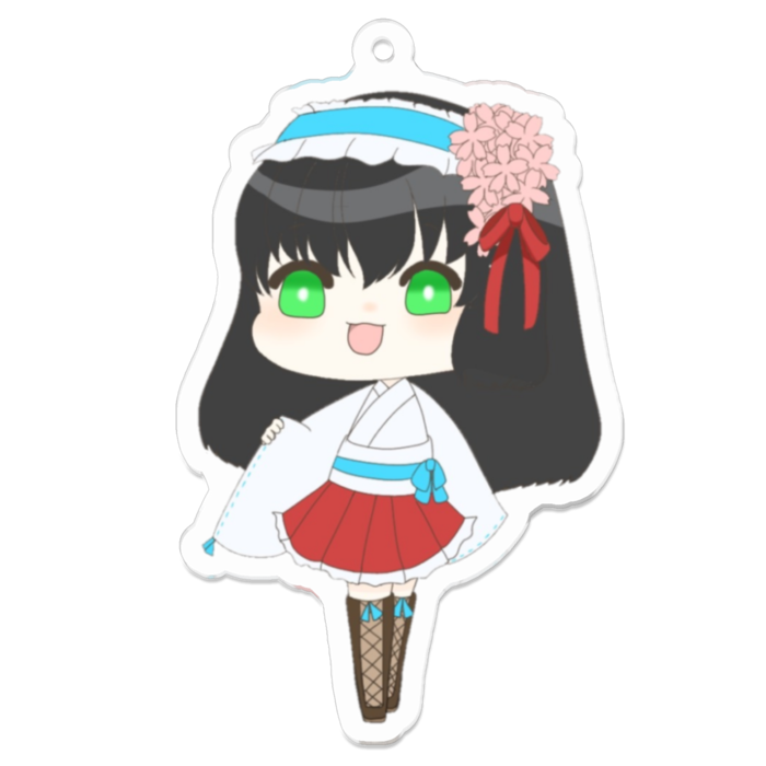 アクリルキーホルダー - 70 x 70 (mm)