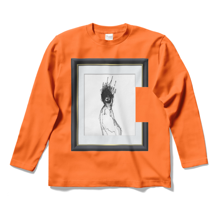 ロングスリーブTシャツ - S - オレンジ