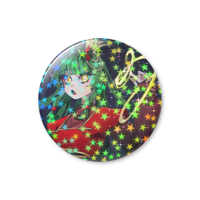 ホログラム缶バッジ - 32mm