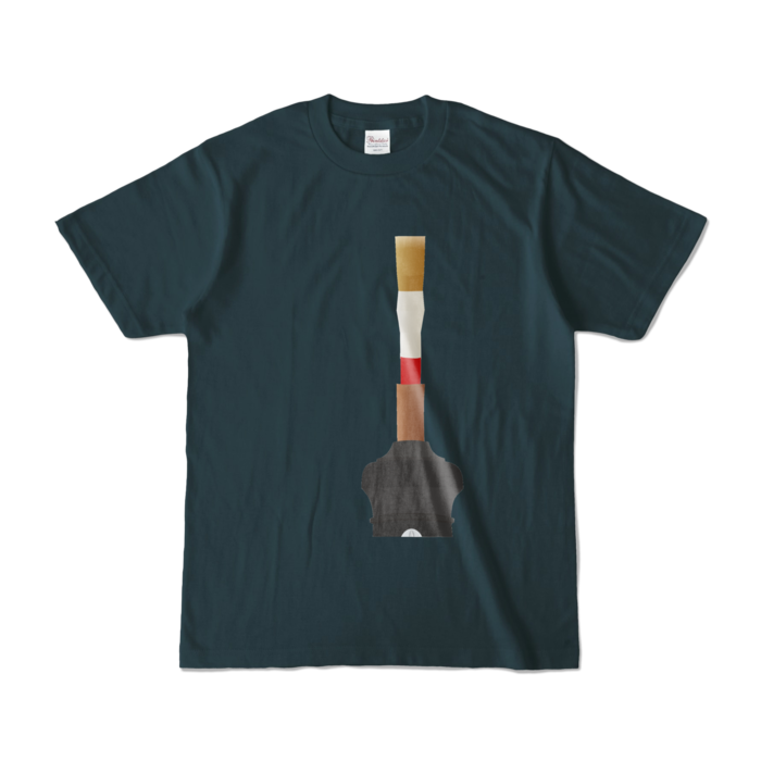 カラーTシャツ - S - デニム (濃色)