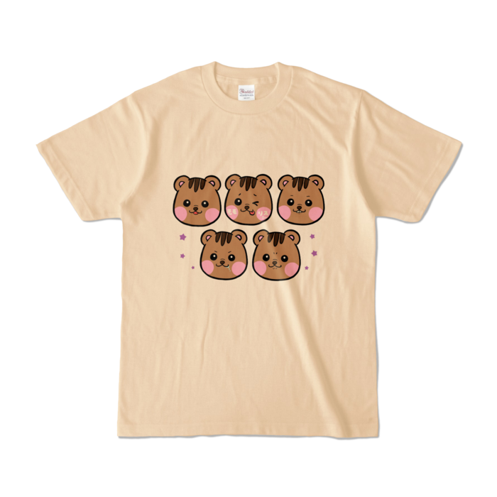 カラーTシャツ - S - ナチュラル (淡色)