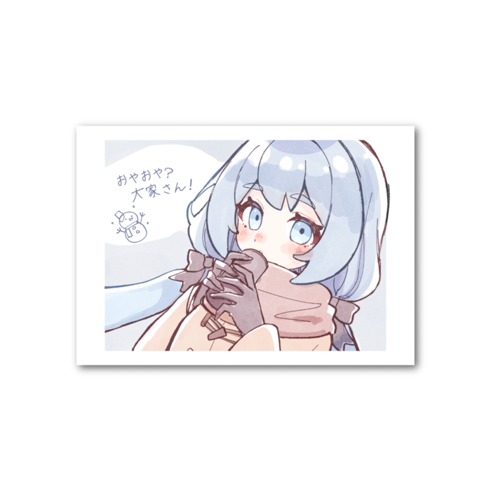 05 清水 こだま (冬Ver) フォト風カード