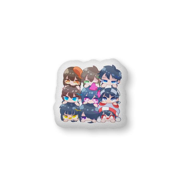ふかふかクッション - 中(H56×W36cm) - 両面