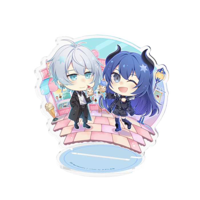アクリルフィギュア - 100x100mm