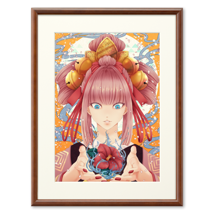 複製画(プリモアート) - A4(ブラウン)
