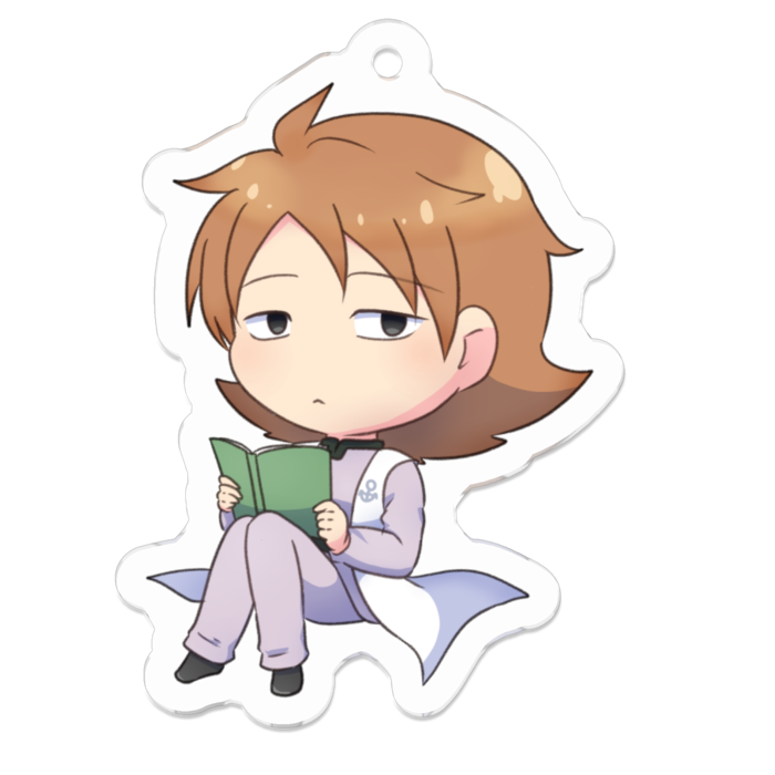 アクリルキーホルダー（コーティング） - 50 × 50 (mm)