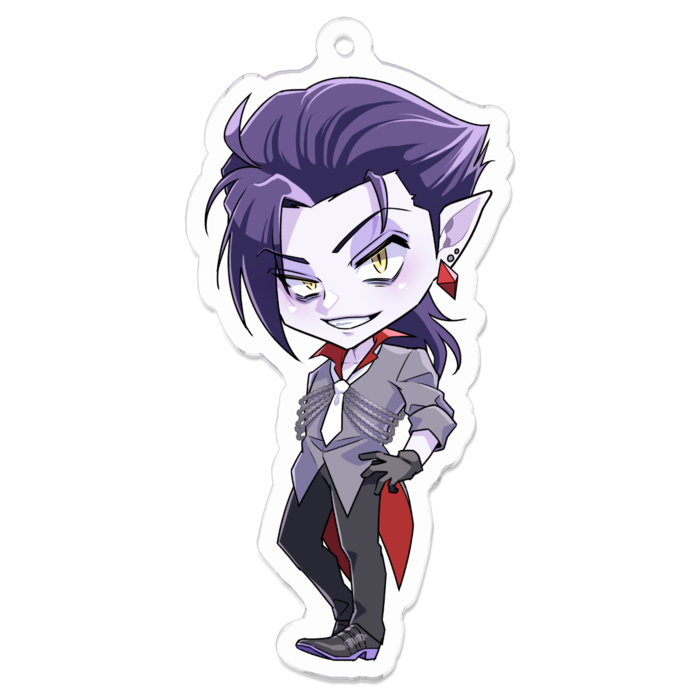 アクリルキーホルダー（コーティング） - 70 x 70 (mm)