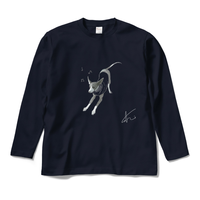 ロングスリーブTシャツ - M - ネイビー