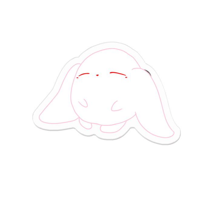 アクリルバッジ - 50 x 50 (mm)