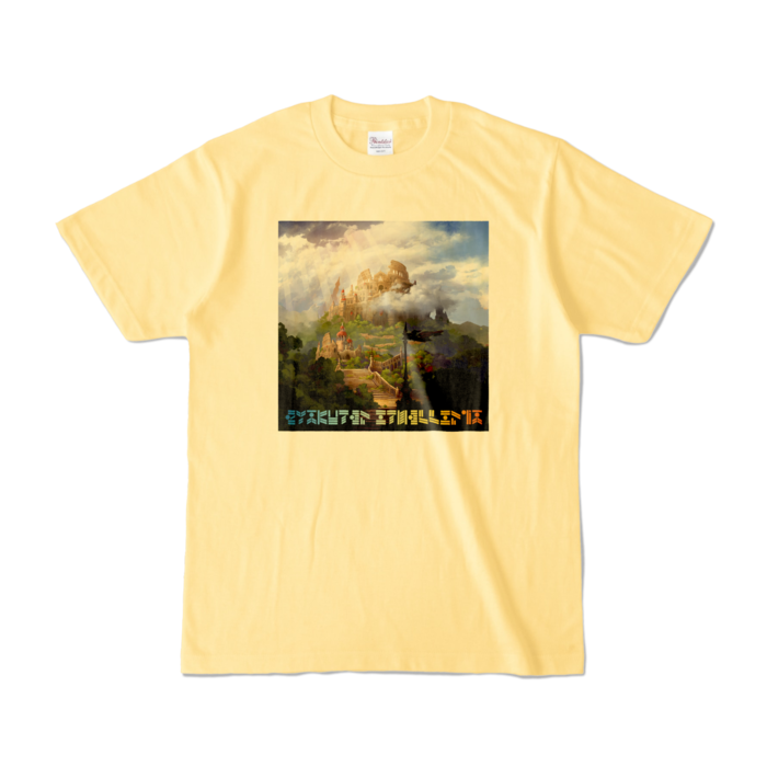 コロシアム デザインTシャツ（S/ライトイエロー）