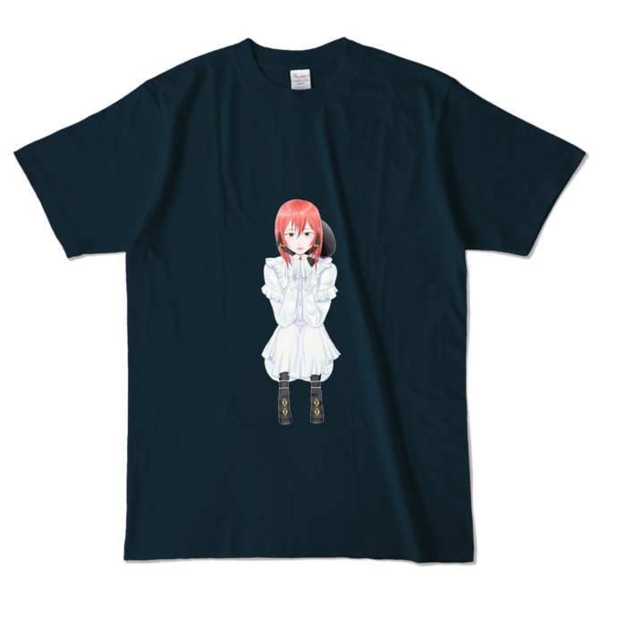 カラーTシャツ - L - ネイビー (濃色)
