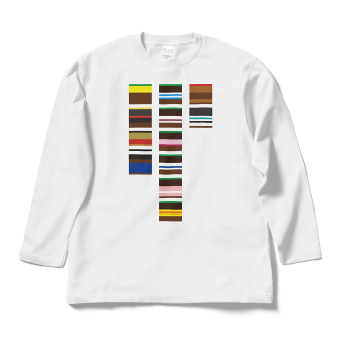 ロングスリーブTシャツ_カラーチャート001 - L - ホワイト