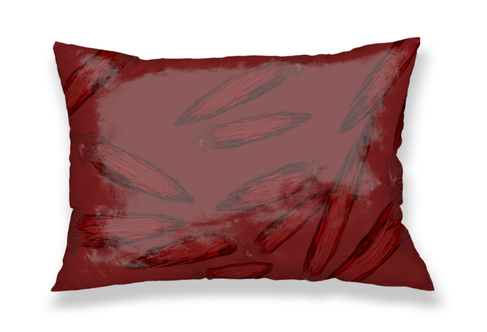 枕カバー - 43x63cm - 両面