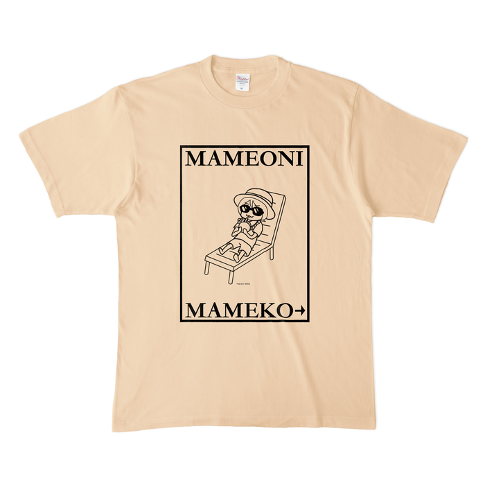 カラーTシャツ(淡色) - XL - ナチュラル