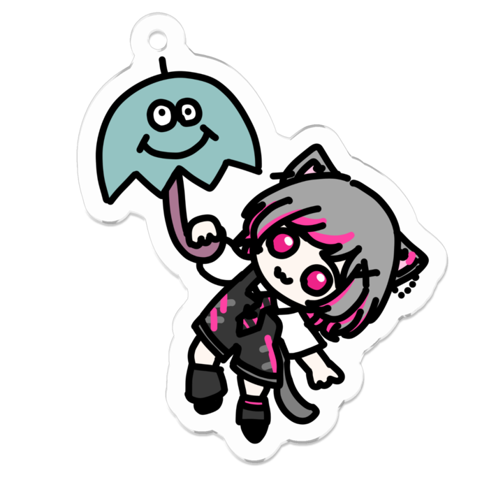 アクリルキーホルダー - 50 x 50 (mm)