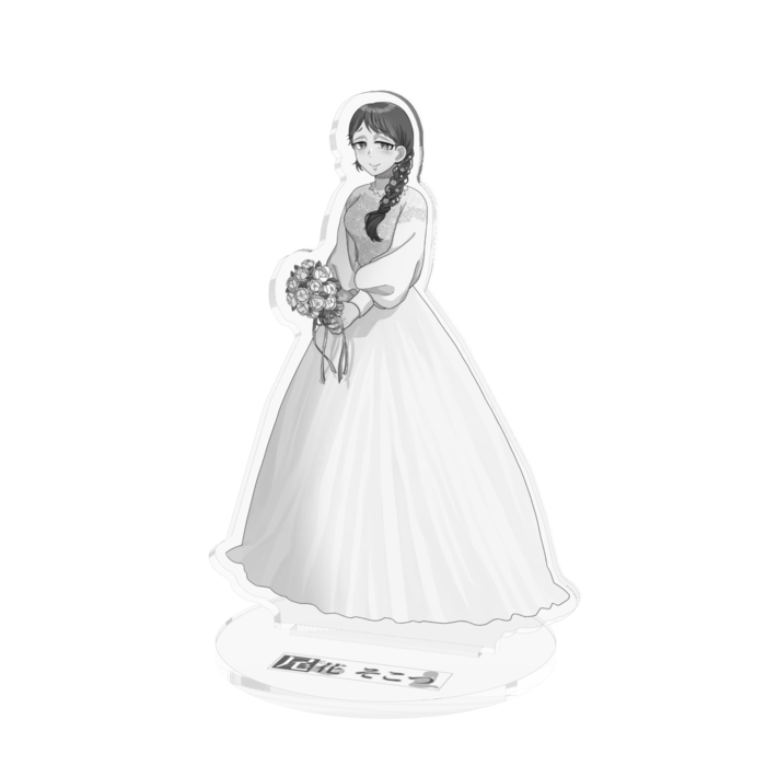 A.ウェディングドレス_ベールなし