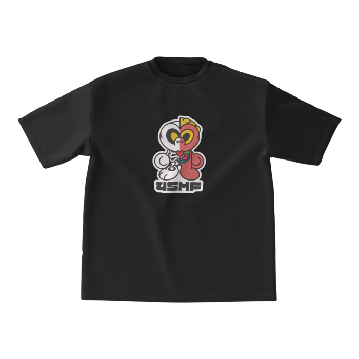 ビッグシルエットTシャツ - M -