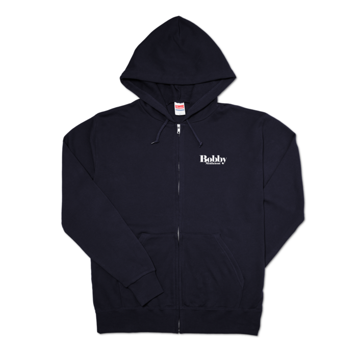 Bobbyのジップパーカー - L - ダークネイビー