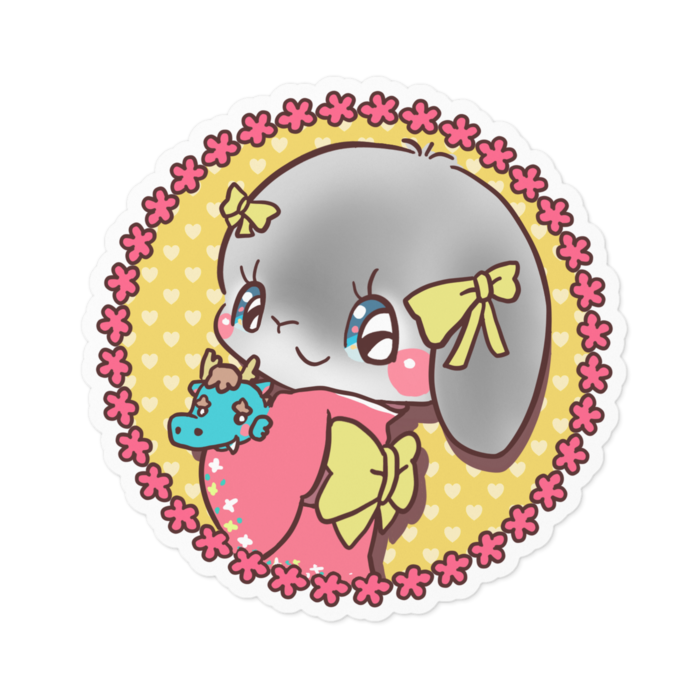 ステッカー - 100 x 100 (mm)