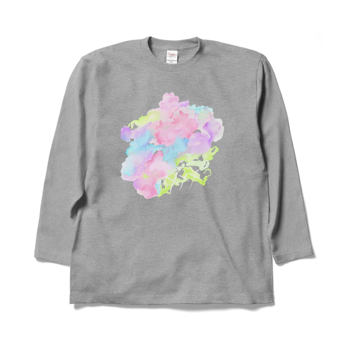 ロングスリーブTシャツ - XL - 杢グレー