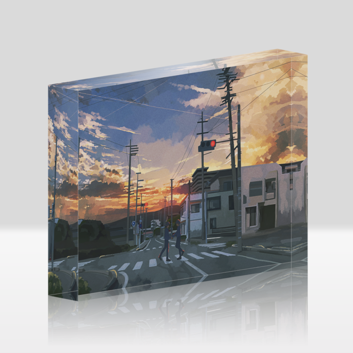 アクリルブロック - 148x100mm