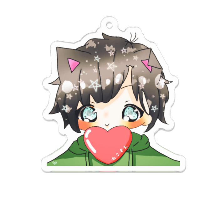 アクリルキーホルダー - 70 x 70 (mm)