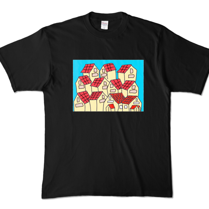 カラーTシャツ - XL - ブラック (濃色)